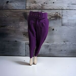 Zara purple dress pants